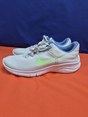 Women Nike FLEX EXPERIENCE RUN 11 NN Running Shoes Photon Dust/Lime DD9283-010